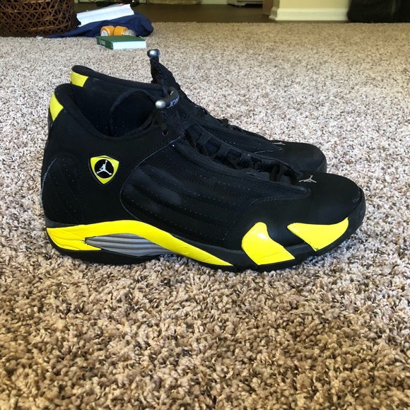 RETRO JORDAN “14” THUNDER (AUTHENTIC) ($85) - Picture 3 of 5